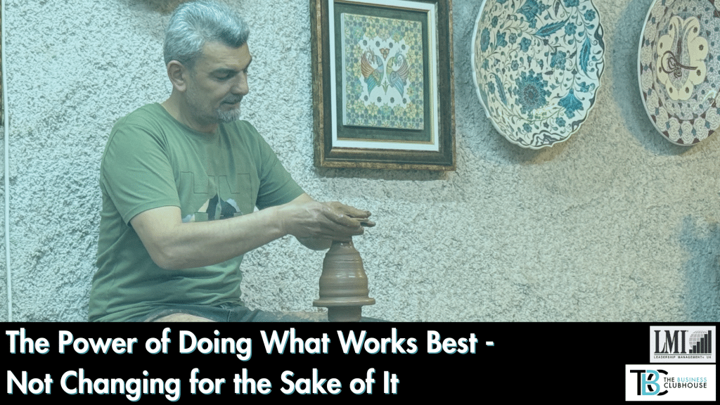 When something works, why change it? Explore why doing what works best often means resisting the urge to chase new trends for the sake of it